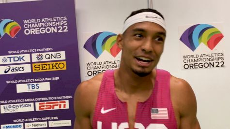 Michael Norman Feels The Best He Has Felt At Any Major Championship