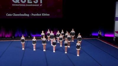 Cats Cheerleading - Purrfect Kitties [2022 L1 Performance Rec - 10Y (NON) - Large Semis] 2022 The Quest
