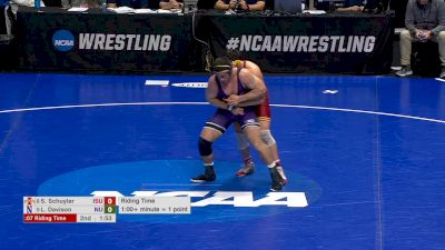 197 lb R16, Sam Schuyler, Iowa State vs Lucas Davison, Northwestern