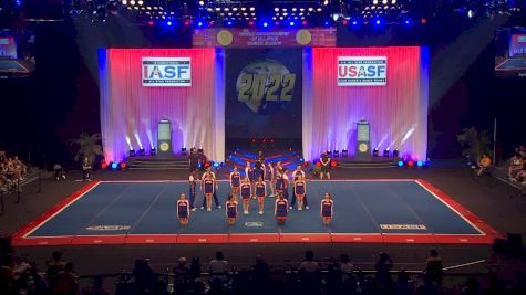 Paris Cheer (France) - Aces [2022 L5 International Open Small Coed Finals] 2022 The Cheerleading Worlds