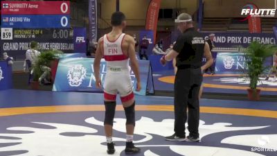 57kg Repechage, Vitali Arujau (USA) vs Anvar Suviniitty (FIN)