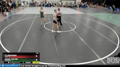 Ty Erickson&nbsp;over&nbsp;Ronin Colvin