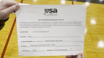 Juneau Douglas High School [High School - Fight Song - Cheer] 2024 USA Virtual Spirit Regional II