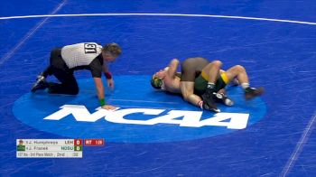 157 lb 3rd Place, Josh Humphreys, Lehigh vs Jared Franek, North Dakota State