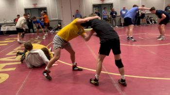 Chris Vargo Getting Ready For His Matchup With #4 JJ McComas