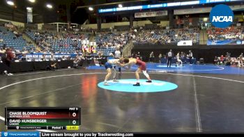 165 lbs Prelim Round 1 - David Hunsberger, Lander vs Chase Bloomquist, Northern State