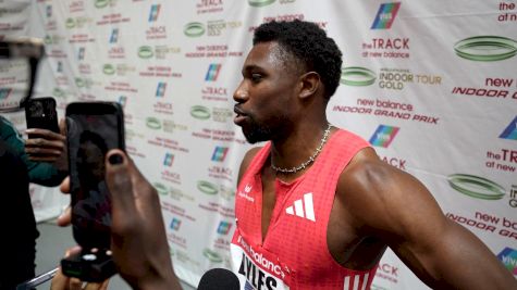 "Come Get Some" - Noah Lyles After 300m At The NBIGP On 2026 Prospects | Full Interview