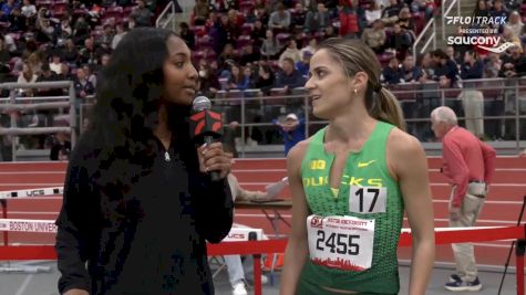 Silan Ayyildiz Post-Race Interview | BU Valentine