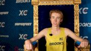 Colton Cranny before 2025 Brooks XC Championships