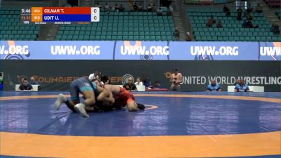 57 kg Gold - Thomas Gilman, USA vs Udit Udit, IND Scoring Highlight