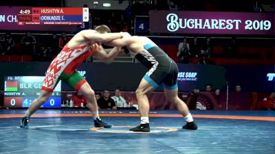 Aleksandr Hushtyn (BLR) vs Elizbar Odikadze (GEO)