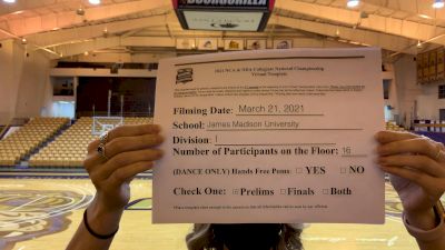 James Madison University [Virtual Jazz Division I Prelims] 2021 NCA & NDA Collegiate Cheer & Dance Championship
