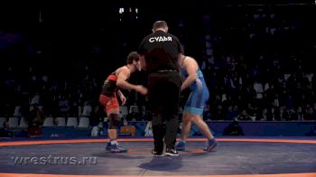 74 kg Quarterfinal, Razambek Zhamalov vs Nadirbeg Khiziriev