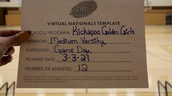Kickapoo High School [Small Varsity - Game Day Virtual Finals] 2021 UDA National Dance Team Championship