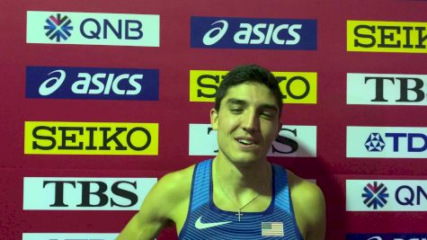 Bryce Hoppel Thrilled To Make It Three U.S. Men In 800m Final