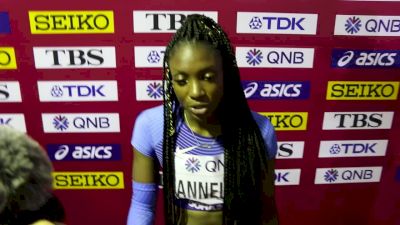 Collegian Angie Annelus Advances To 200m Final