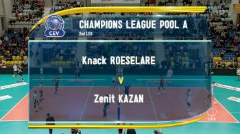 Knack Roeselare vs Zenit Kazan