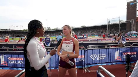 Femke Bol with ANOTHER Meeting Record in Stockholm