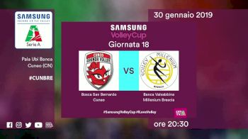 2019 Bosca San Bernardo Cuneo vs Banca Valsabbina Millenium Brescia