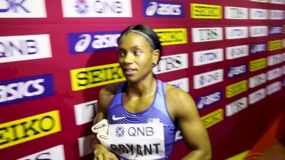 Dezerea Bryant Advances In Women's 200m