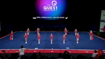Devil Cheerleading - Mini Red Devils [2023 L1 Traditional Rec - 8Y (AFF) Finals] 2023 The Quest