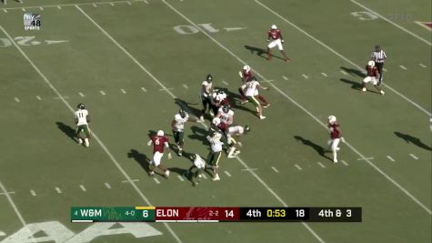 WATCH: Elon Defense Comes Up Big Against The Tribe