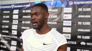 Rai Benjamin After Hitting a 400m Personal Record at the Prefontaine Classic