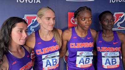 Clemson Win Dramatic SMR Title At The Penn Relays