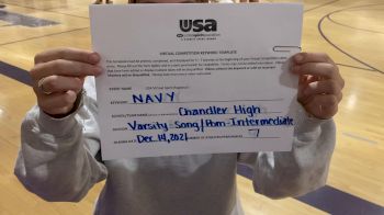 Chandler High School [Varsity - Song/Pom - Intermediate] 2021 USA Virtual Spirit Regional I