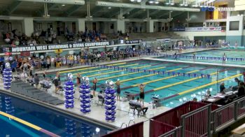 2019 Mountain West Swimming and Diving Championship Day w, Session 3