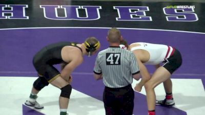 165 lb Final Evan Wick, Wisconsin vs Alex Marinelli, Iowa