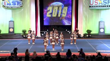 Thunder All-Stars - Electric 6ix (Canada) [2019 L6 International Open Small Coed Semis] 2019 The Cheerleading Worlds