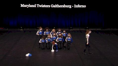 Maryland Twisters Gaithersburg - Inferno [2021 Youth Pom - Small Semis] 2021 The Dance Summit