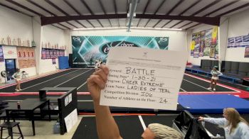 Cheer Extreme - Kernersville - Ladies of Teal [L6 International Open] 2021 MG Extravaganza Virtual Nationals