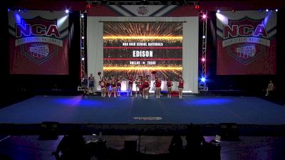 Edison High School [2022 Intermediate Coed Varsity Game Performance Finals] 2022 NCA High School Nationals