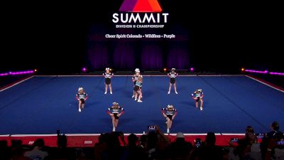 Cheer Spirit Colorado - Wildfires - Purple [2022 L1 Junior - Small Wild Card] 2022 The D2 Summit
