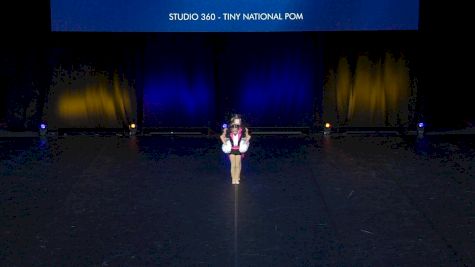 Studio 360 - Tiny National Pom [2024 Tiny - Pom Semis] 2024 UDA National Dance Team Championship