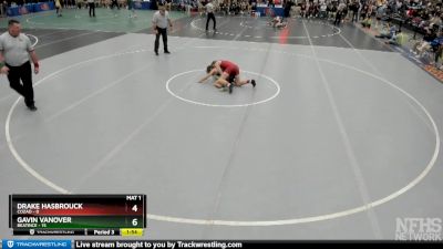 Gavin Vanover&nbsp;over&nbsp;Drake Hasbrouck