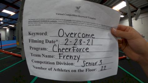 Cheerforce San Diego - Frenzy [L3 Senior] 2021 Spirit Sports: Virtual Duel in the Desert