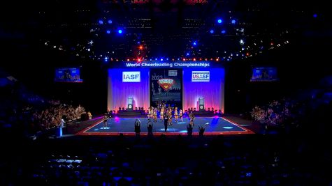 The California All Stars - Las Vegas - Aces [2023 L6 Senior Open Small Coed Finals] 2023 The Cheerleading Worlds