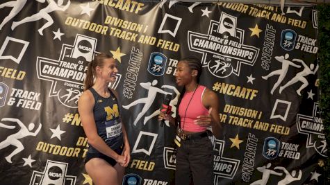 Savannah Sutherland NEW NCAA 400mH Record