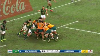 Wallabies Star Brandon Paenga-Amosa Scores Try vs Springboks