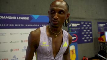 Alison Dos Santos After 400mH World Record