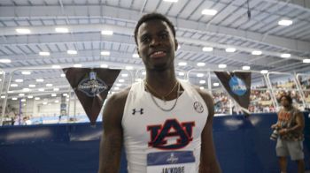 Ja'Kobe Tharp Wins the NCAA Indoor 200m Championship