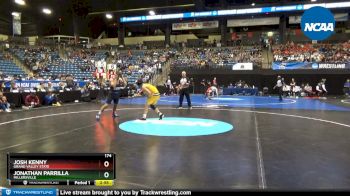 174 lbs Prelim Round 1 - Jonathan Parrilla, Millersville vs Josh Kenny, Grand Valley State