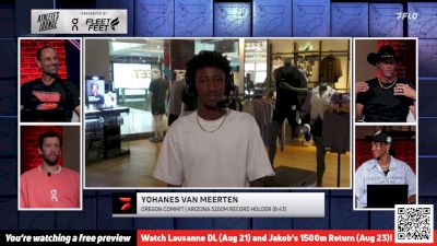 Yohanes Van Meerten Interview | 2026 Lausanne Diamond League
