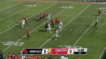 #1 Ferris State vs. Saginaw Valley Football Highlights | 2026 GLIAC Football