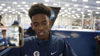 Abel Teffra Wins The 2025 Indoor Championship Mile