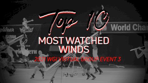 Top 10: Most Watched Winds - WGI Virtual Group Event 3