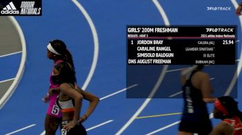 High School Girls' 200m Freshmen, Heat 4